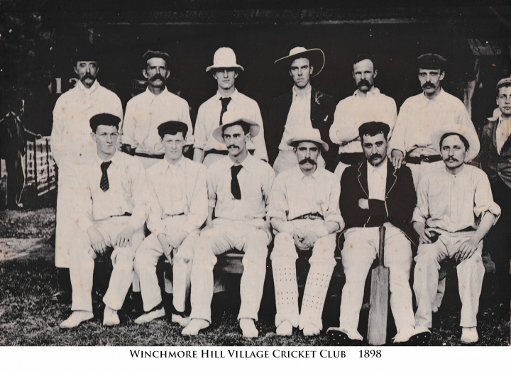 Winchmore Hill Village Cricket Club 1898