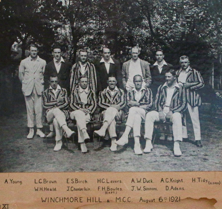 1st XI 1921