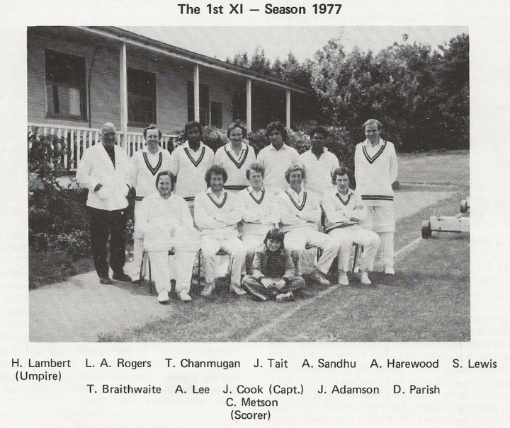 WHCC 1st XI - 1977