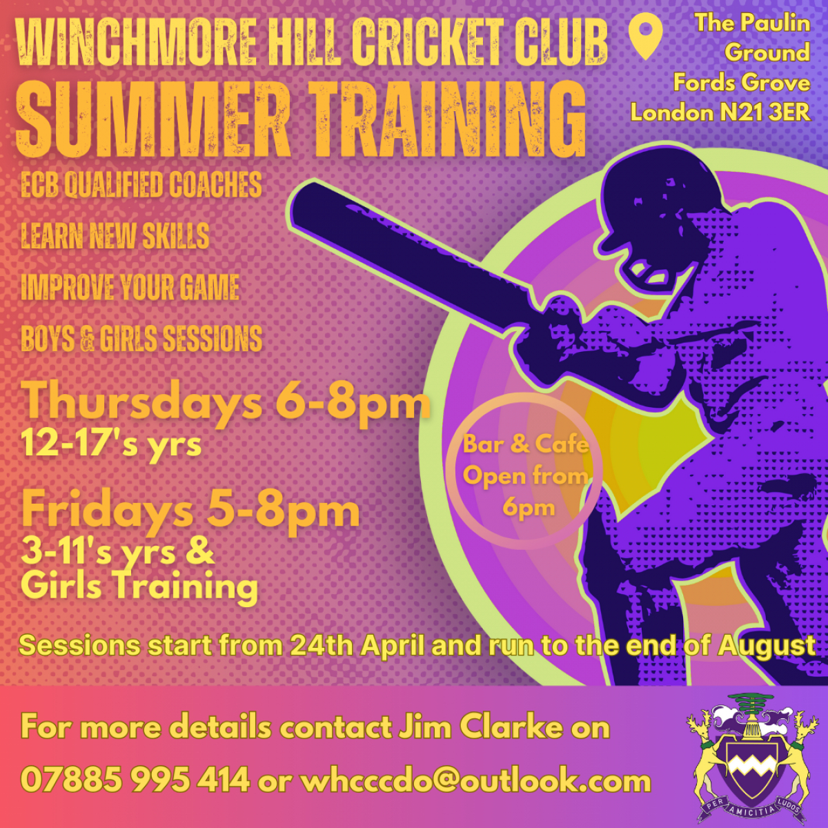 Training EASTER CAMP & SUMMER TRAINING 2025