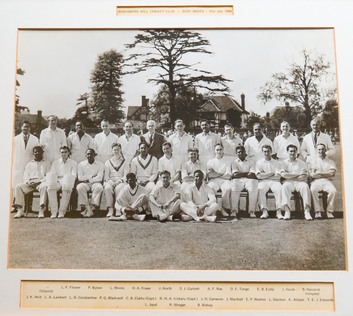 WHCC v West Indies XI 31st July 1949 