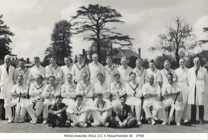 WHCC v Hampshire XI 1950 