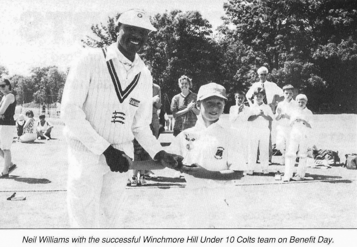 Neil Williams benefit match v WHCC - July 19th, 1994 