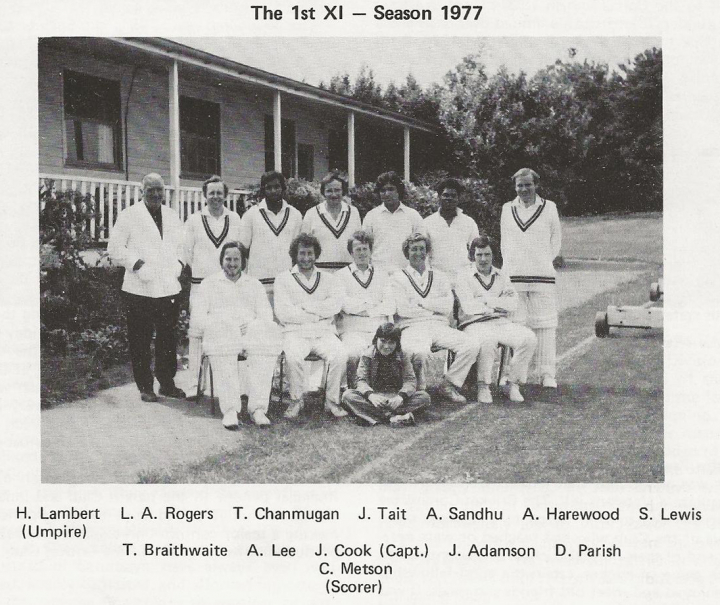 WHCC 1st XI - 1977 